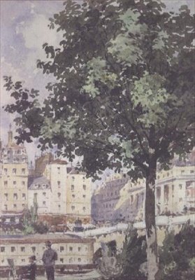 El Pont Neuf, 1893 de Henri Joseph Harpignies