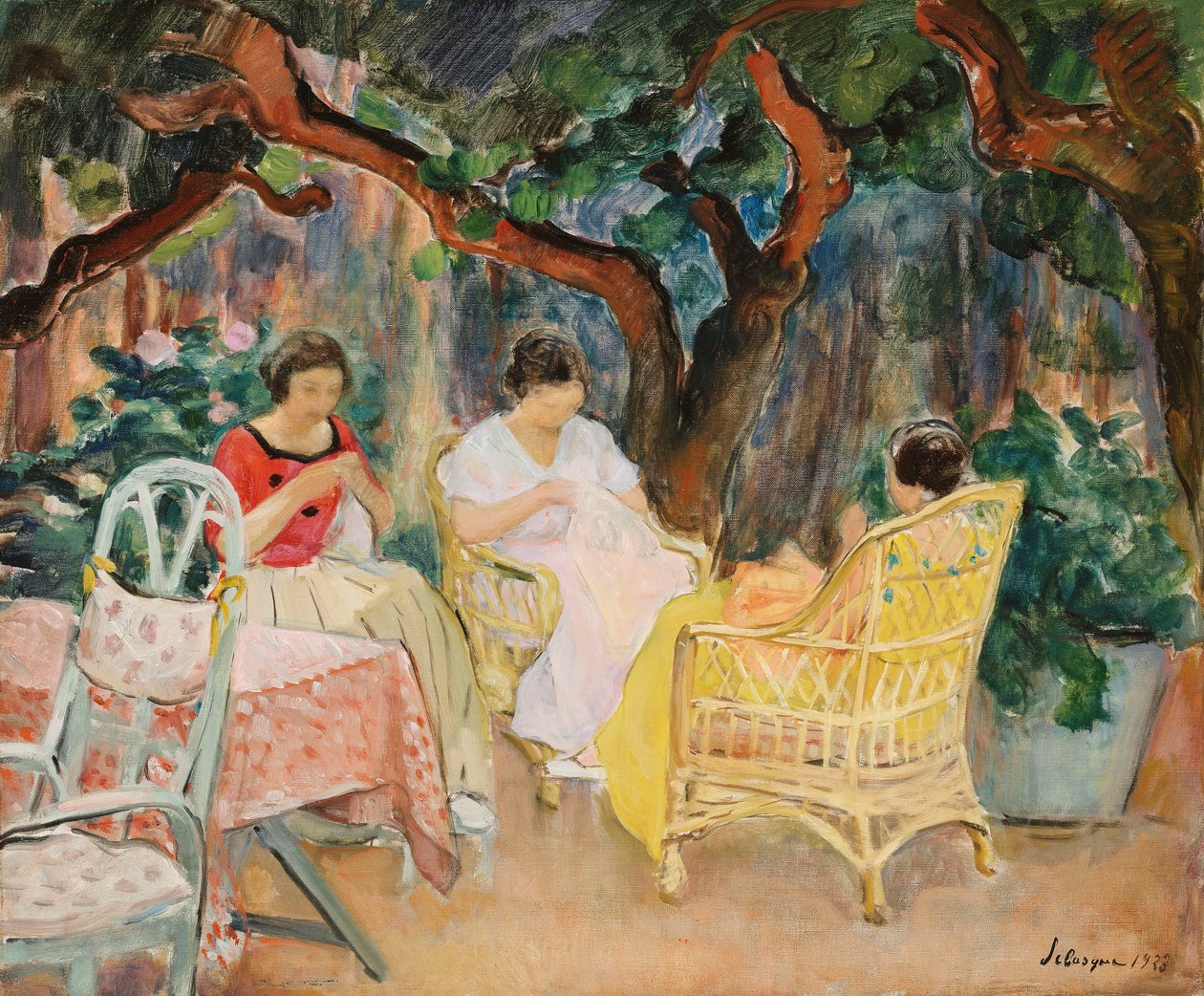 Tarde, 1923 de Henri Lebasque