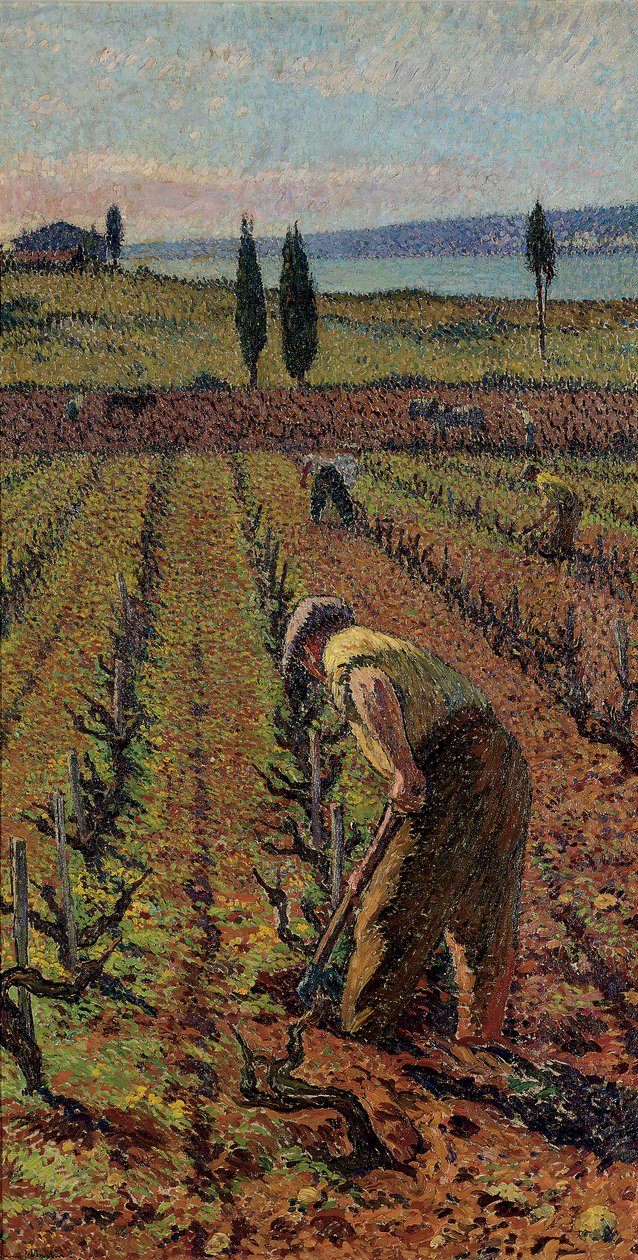 El Cultivador, c.1925 de Henri Martin