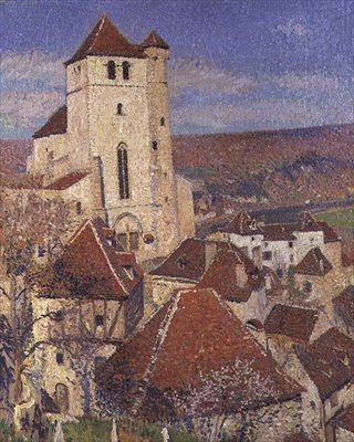 St. Cirq Lapopie, c.1926-36 de Henri Martin
