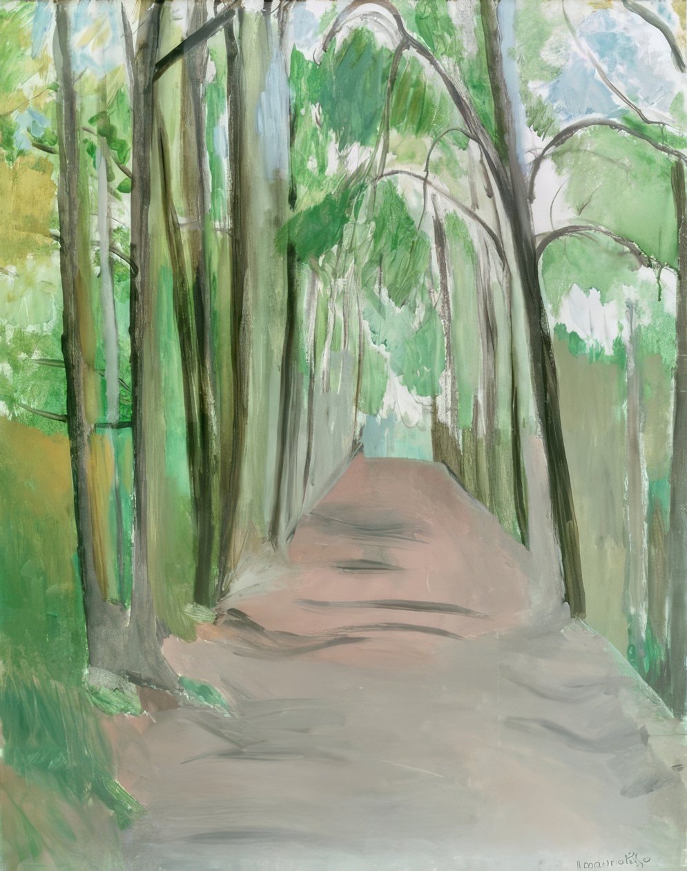 Allee de Trivaux en Clamart de Henri Matisse