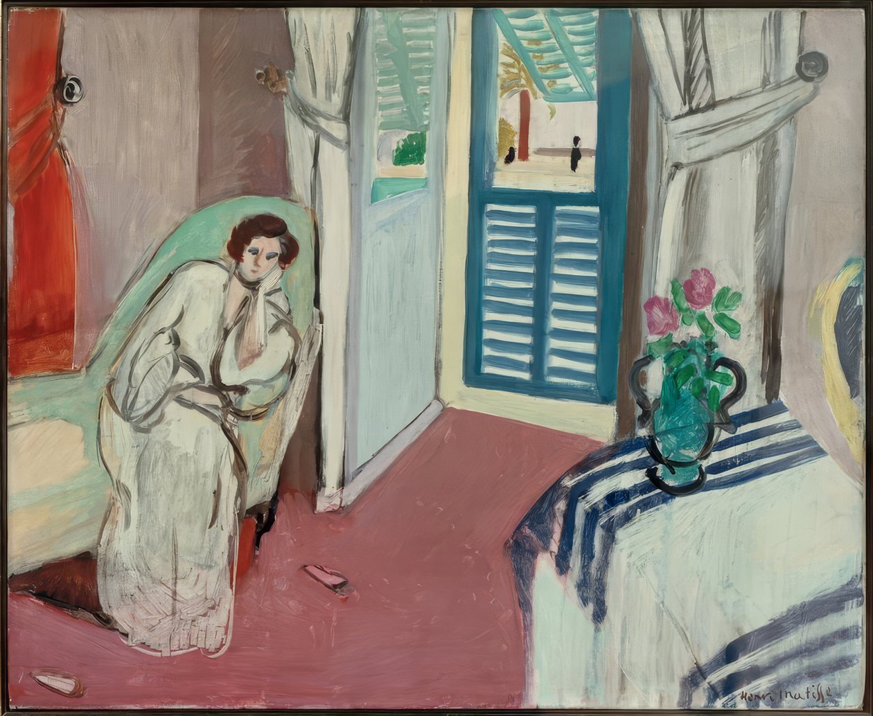 Mujer en el sofá de Henri Matisse