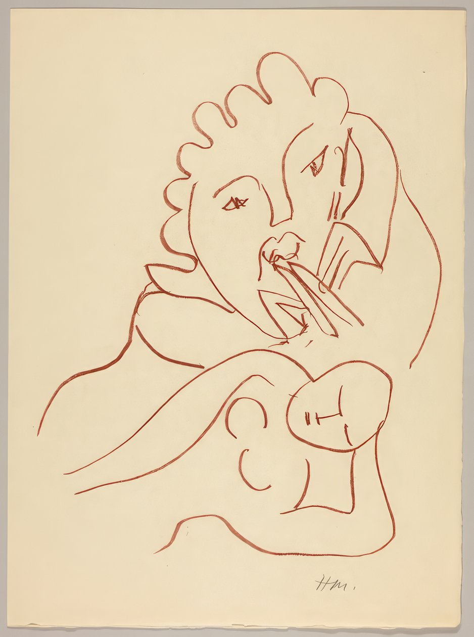 Una selección de los Amours de Ronsard de Henri Matisse