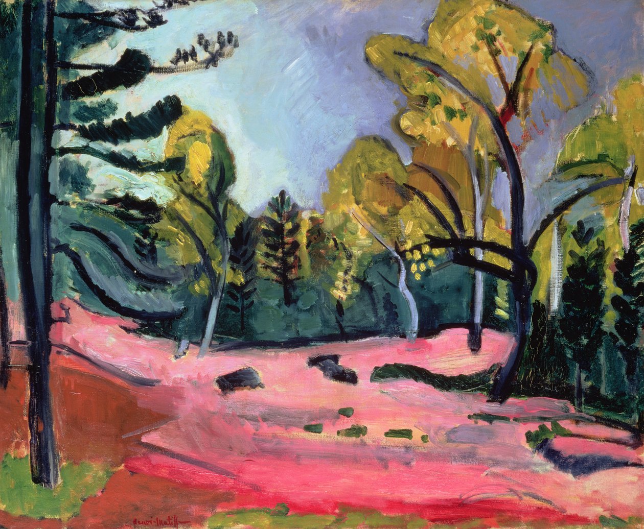 Bosque de Fontainebleau de Henri Matisse