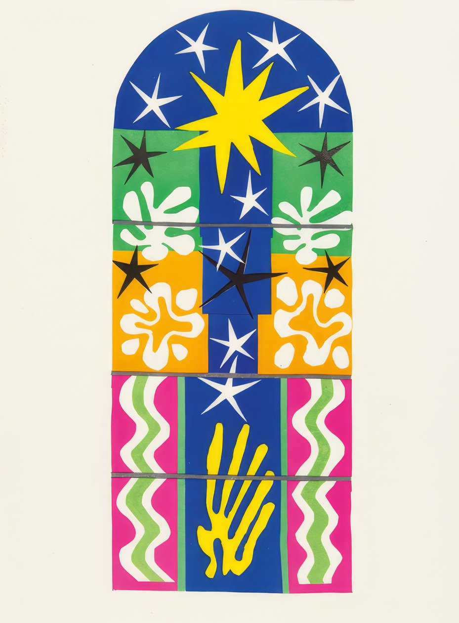 Convolute de ocho litografías en color de Henri Matisse