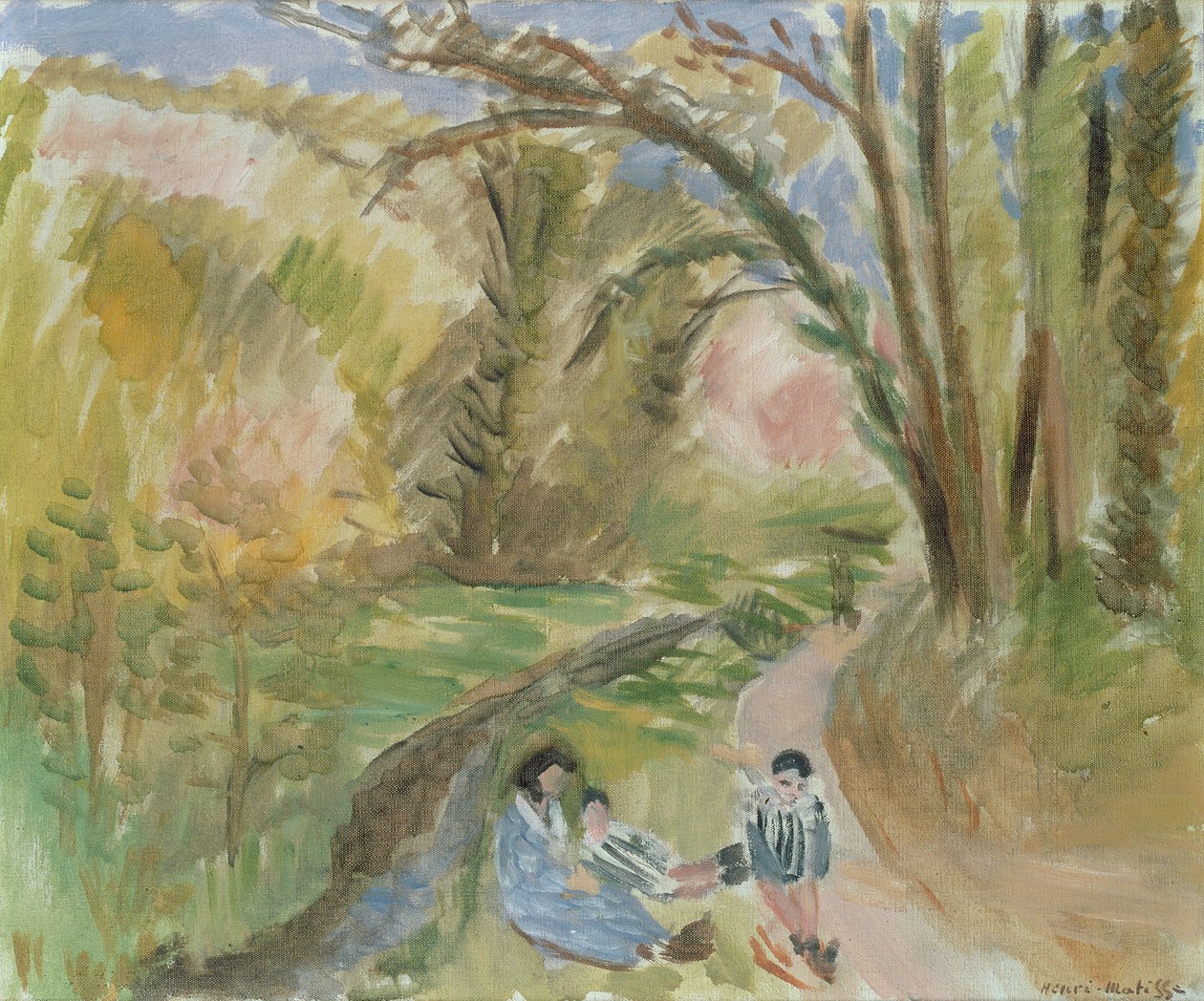 Paisaje, Sur de Francia (pintura) de Henri Matisse