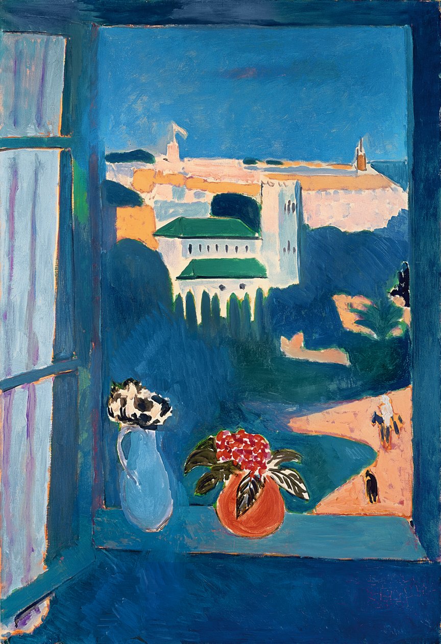 Paisaje visto desde una ventana de Henri Matisse