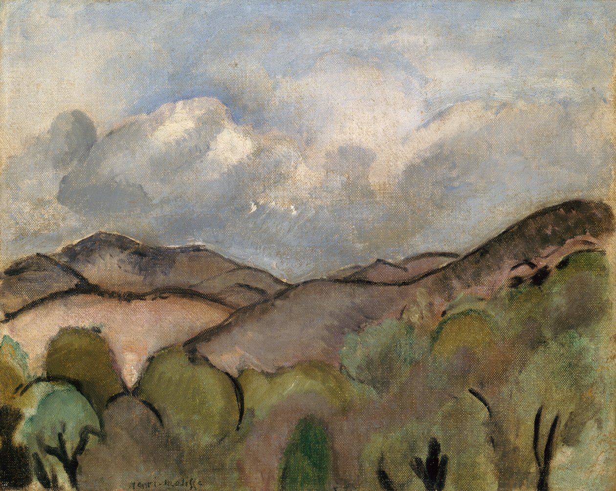 El Monte Chauve en Niza de Henri Matisse