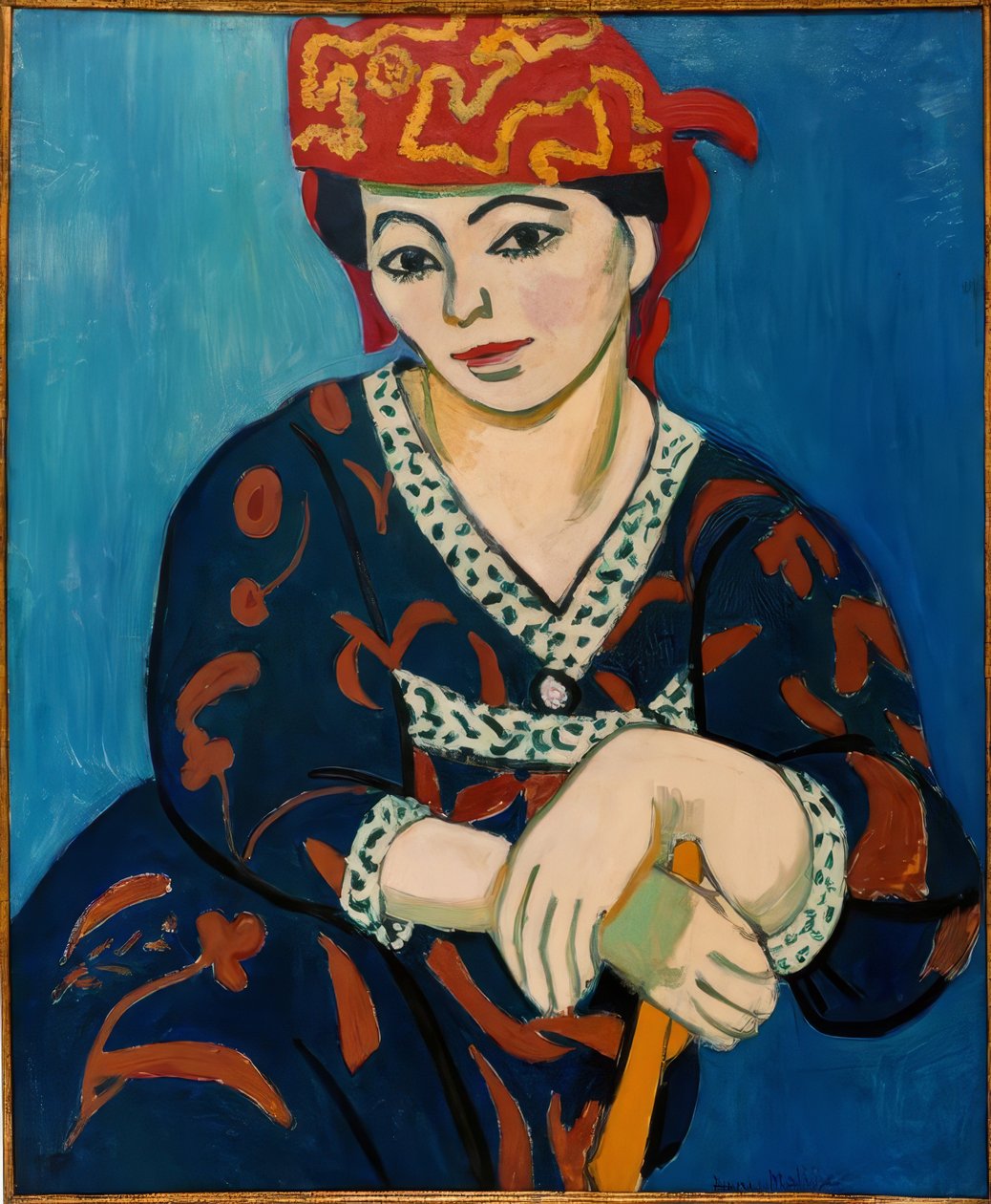 Madame Matisse: Madras rouge de Henri Matisse
