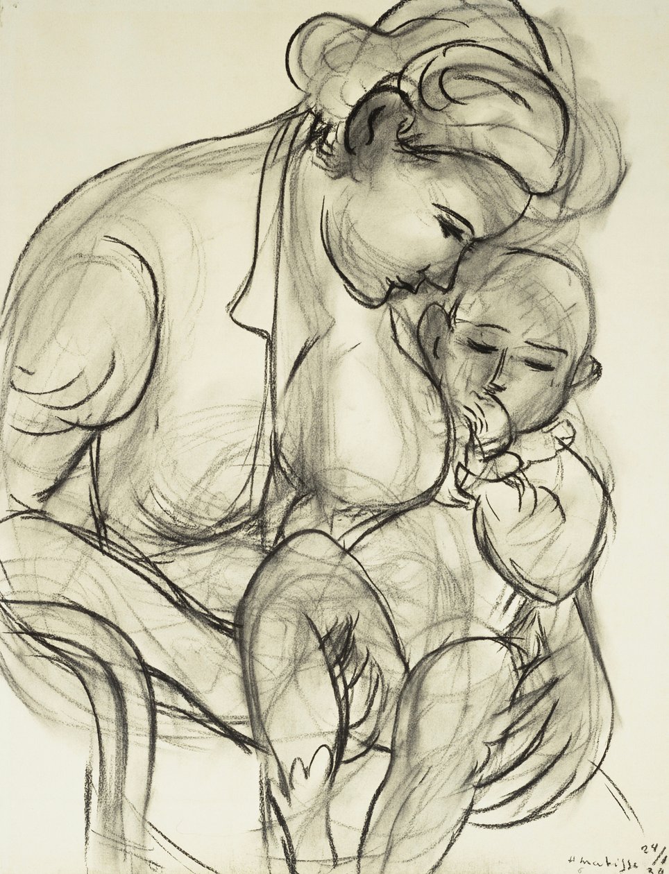 Maternidad; Maternite de Henri Matisse