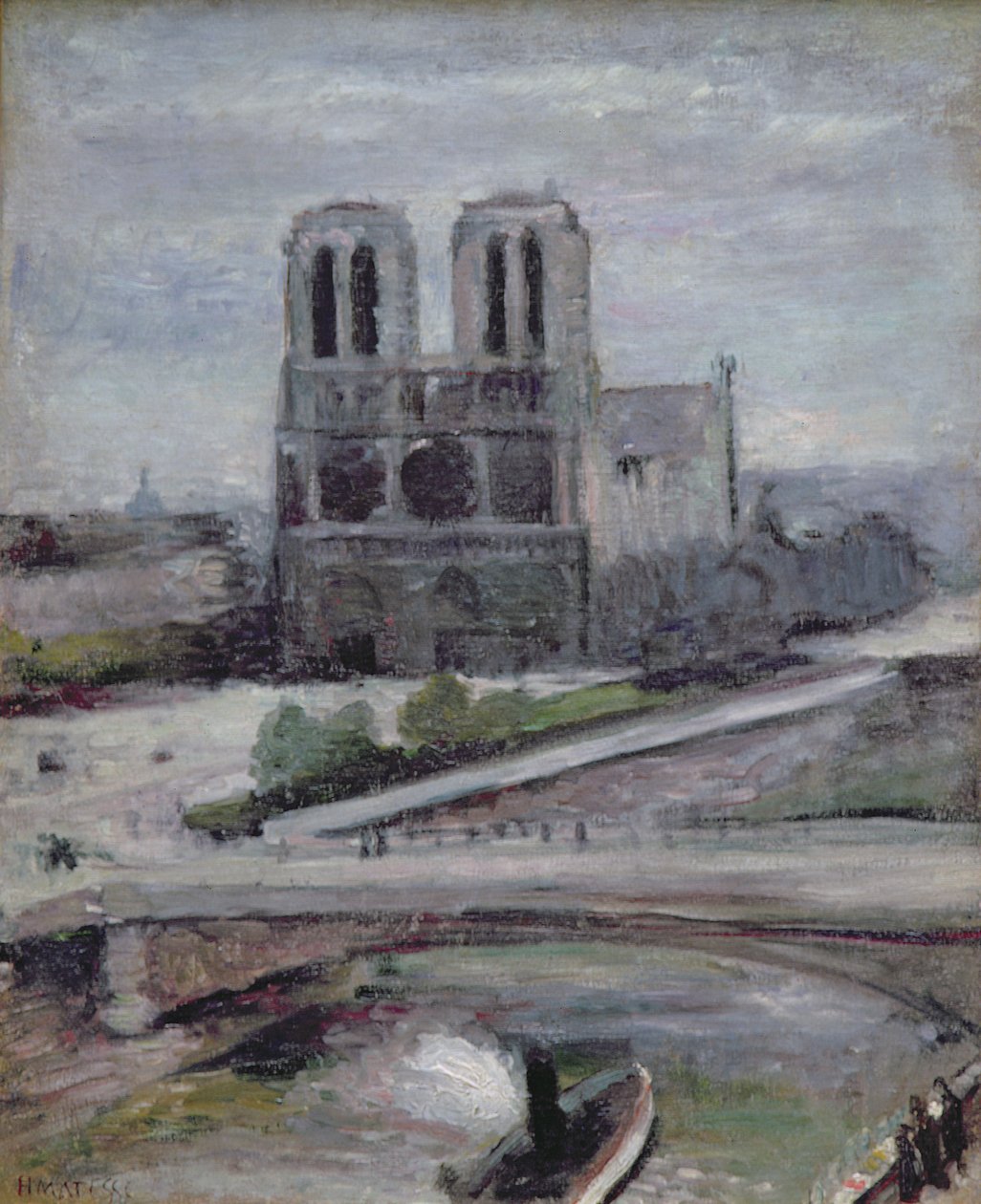 Notre Dame (óleo sobre lienzo) de Henri Matisse