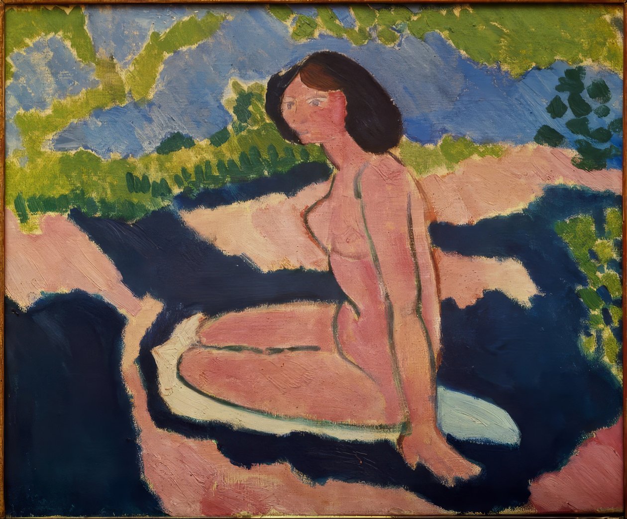 Nu assis de Henri Matisse