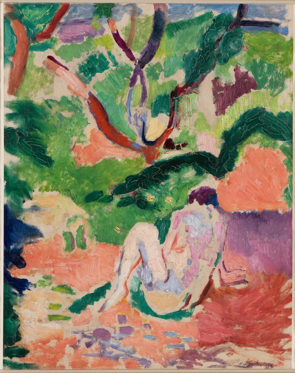 Desnudo en un bosque de Henri Matisse