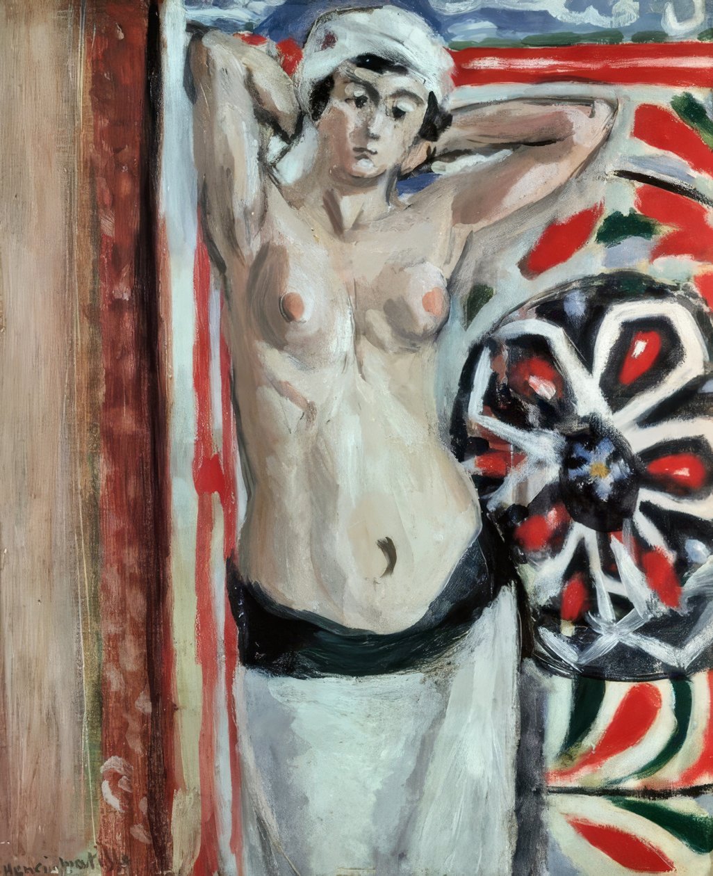 Odalisca con los brazos levantados de Henri Matisse