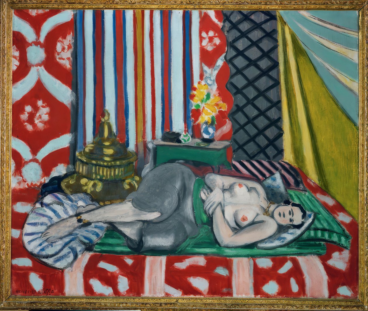 Odalisca con bragas grises de Henri Matisse