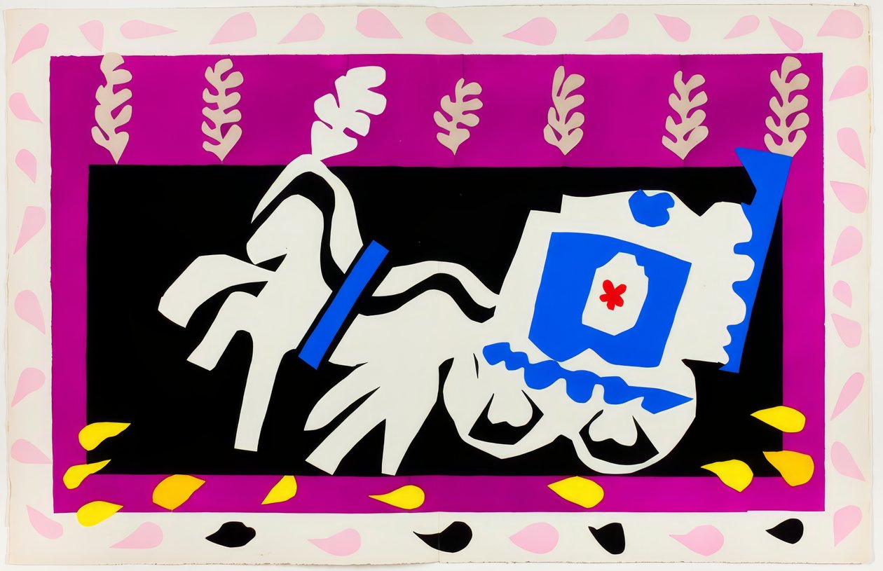 El funeral de Pierrot, de Jazz de Henri Matisse