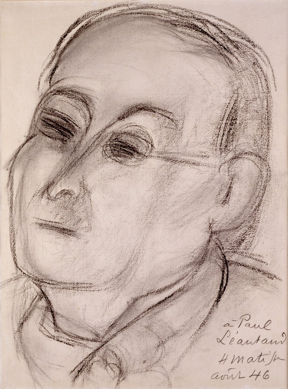 Retrato de Paul Leautaud (1872-1956) de Henri Matisse