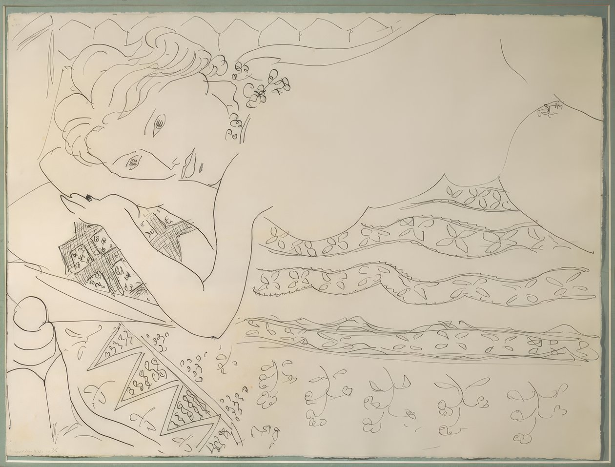 Desnudo reclinado de Henri Matisse