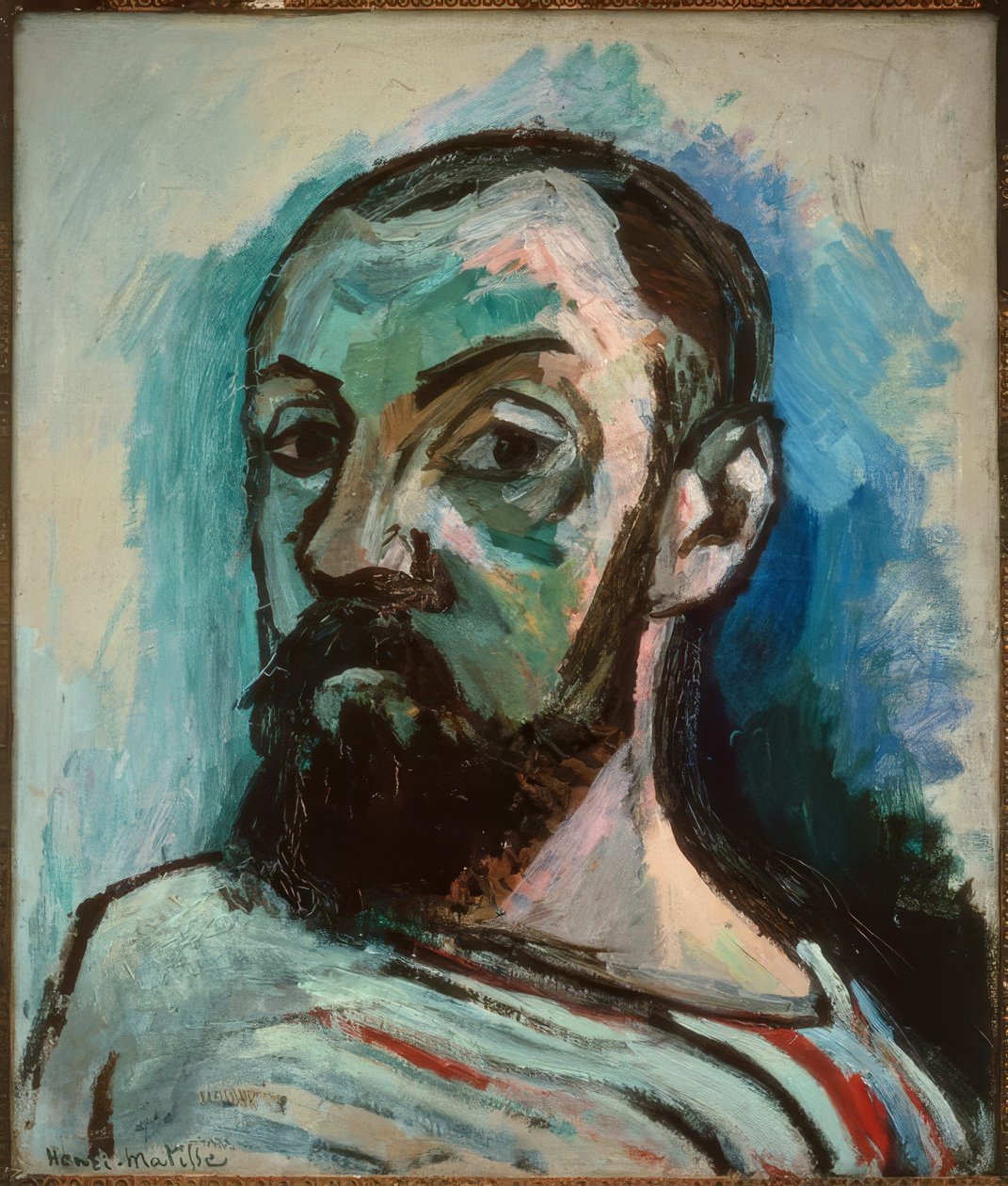 Autorretrato de Henri Matisse