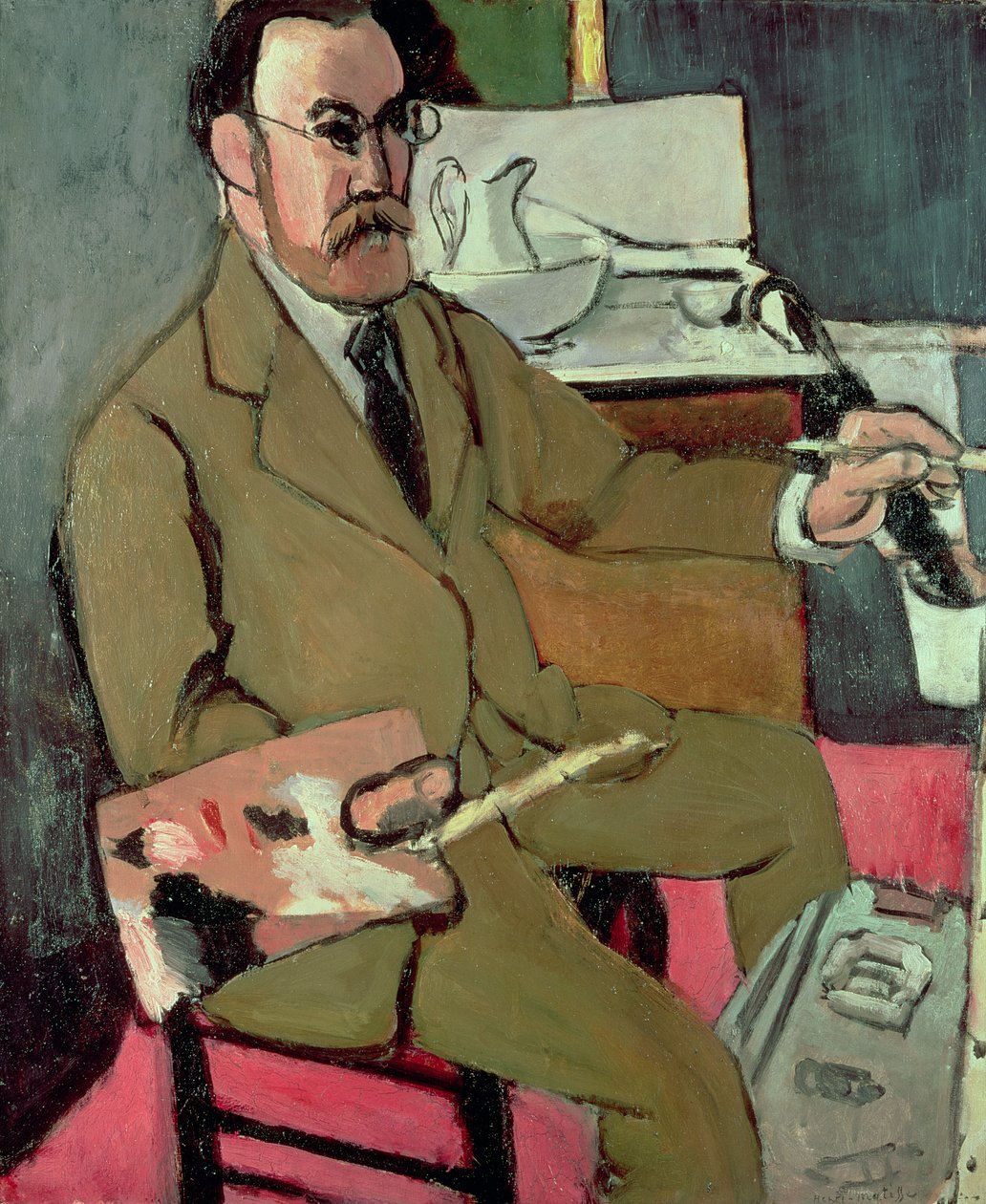 Autorretrato de Henri Matisse