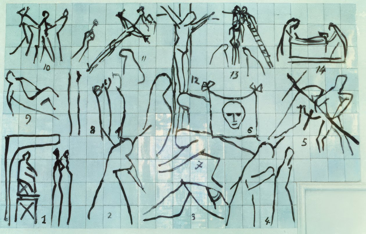 Estaciones del Vía Crucis de Cristo de Henri Matisse