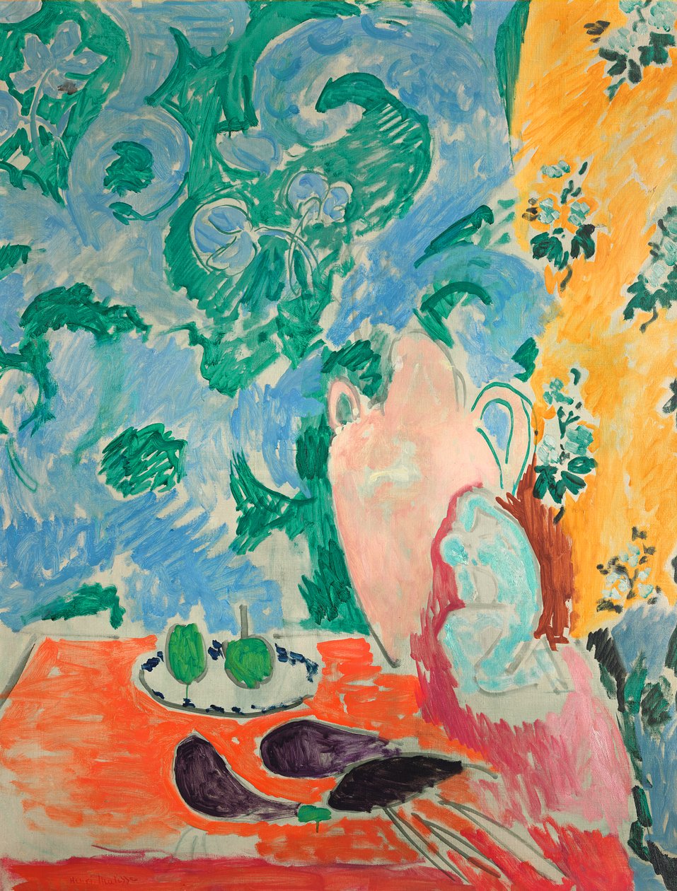 Bodegón con berenjenas de Henri Matisse