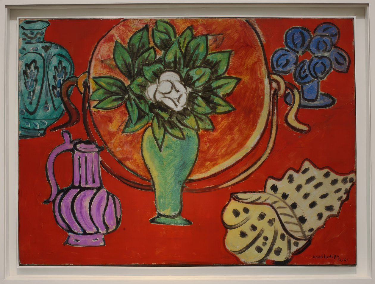 Bodegón con magnolias de Henri Matisse