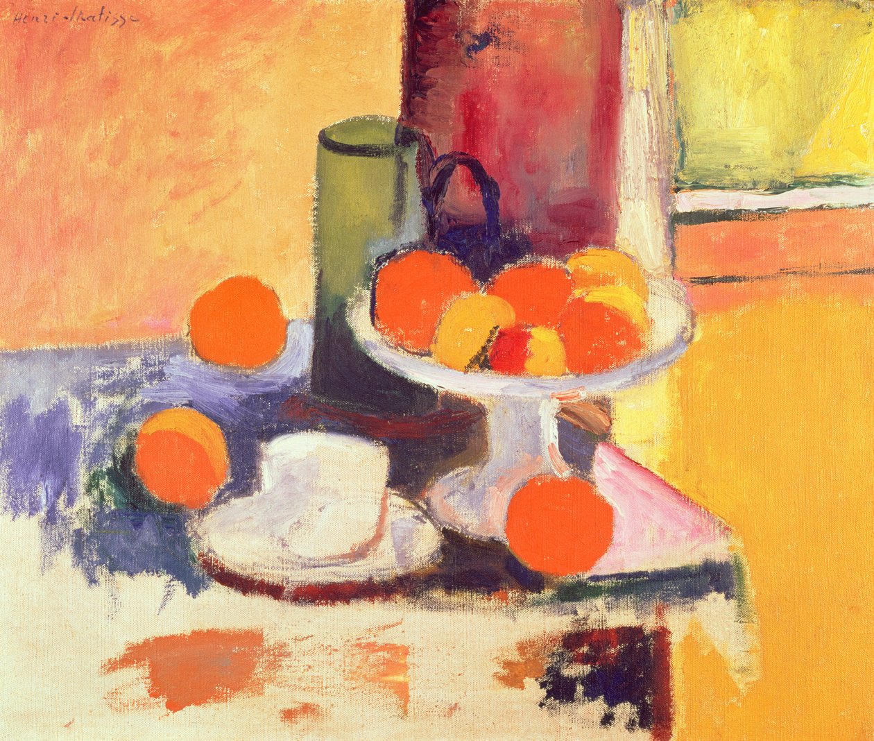 Bodegón con naranjas II de Henri Matisse