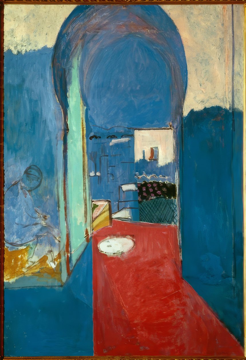 Tánger - Entrada a la Kashbah de Henri Matisse