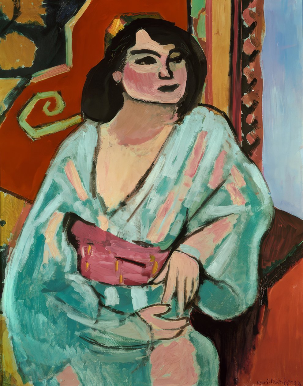 La mujer argelina de Henri Matisse
