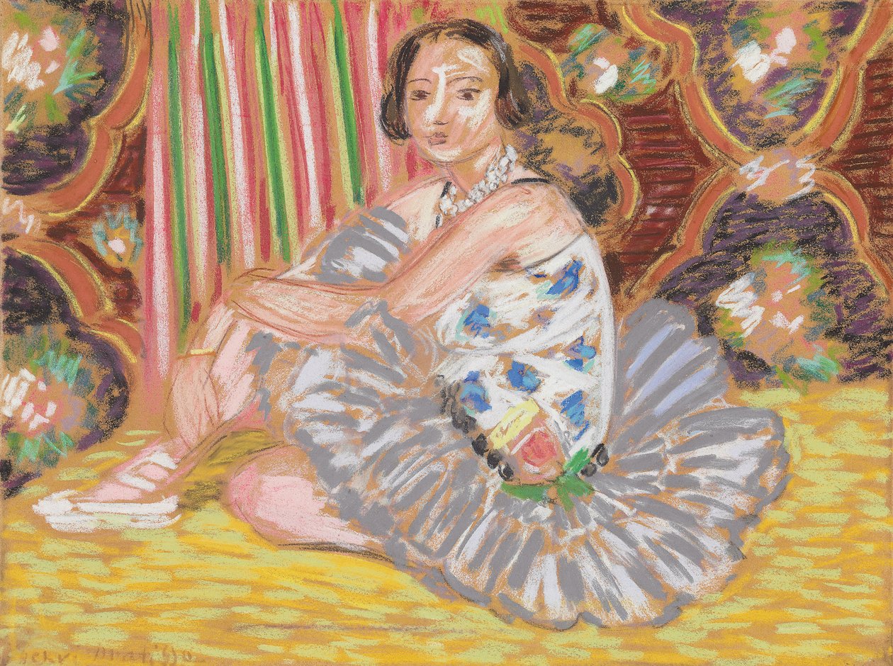 La bailarina; La Danseuse de Henri Matisse