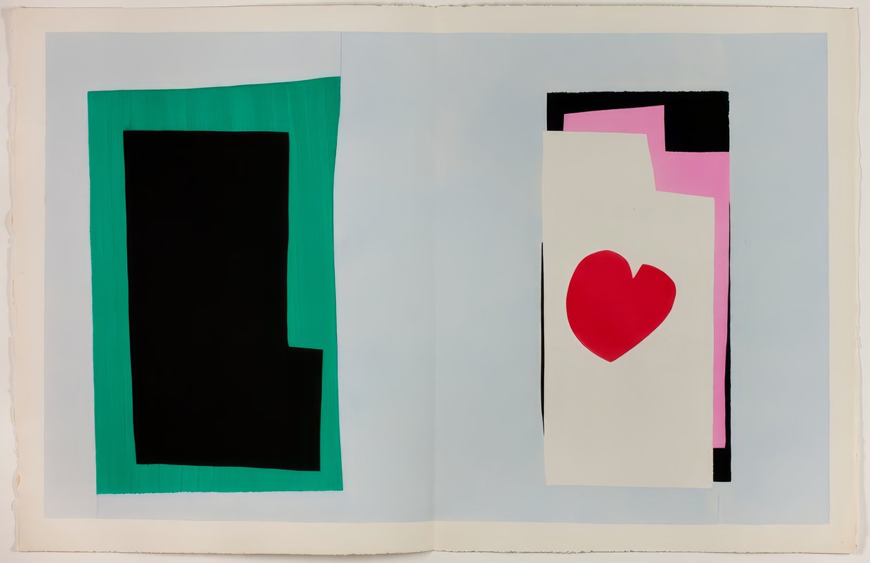 El corazón, de Jazz de Henri Matisse