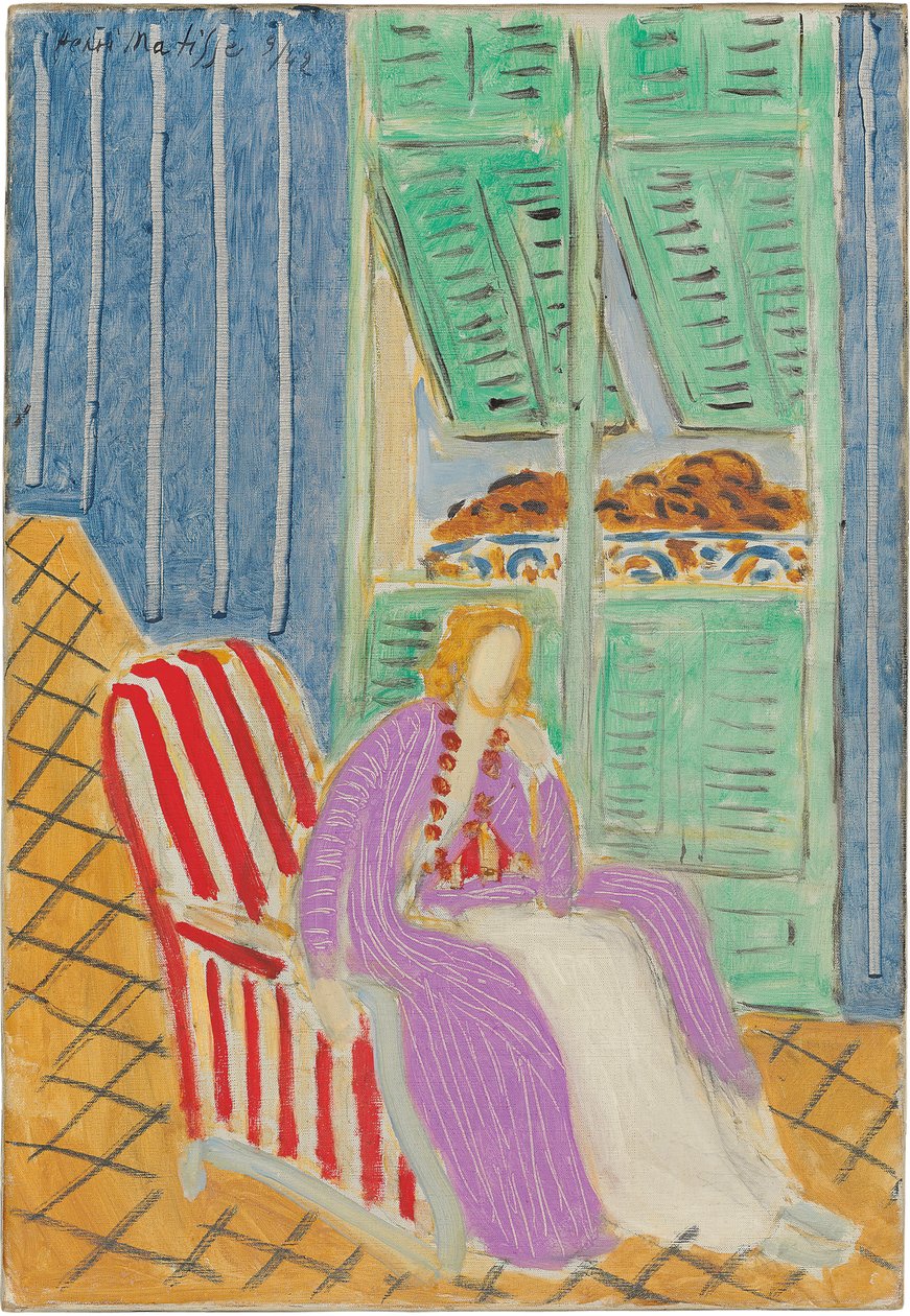 El vestido púrpura de Henri Matisse