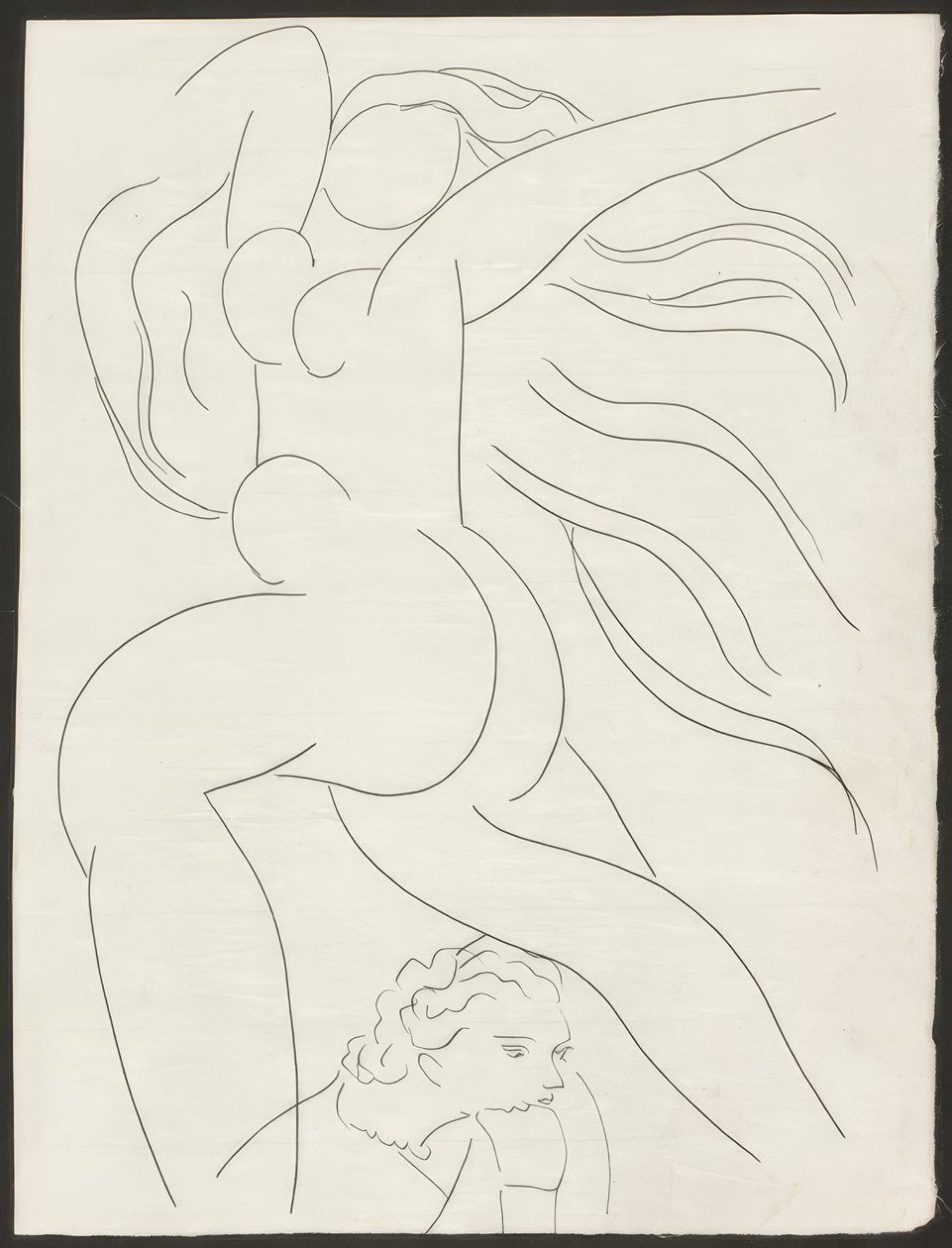 Brindis, plato uno de Poesies de Mallarmé de Henri Matisse