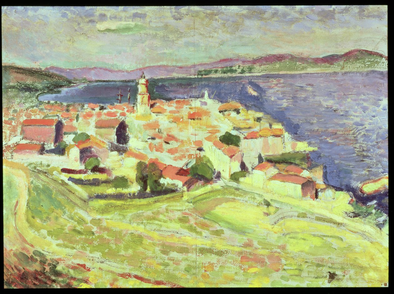 Vista de St. Tropez de Henri Matisse