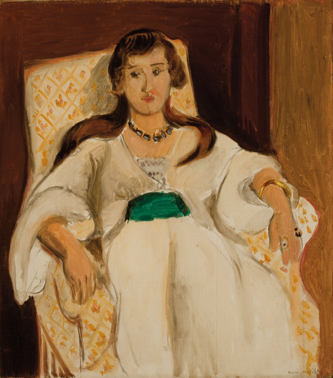 Mujer en un sillón; Femme au fauteuil de Henri Matisse