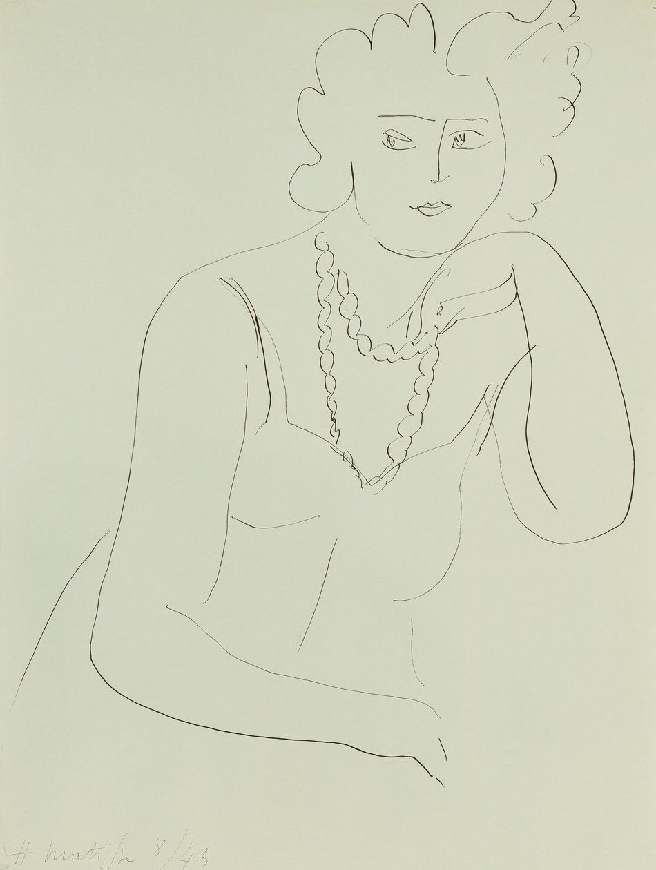 Mujer con collar de Henri Matisse