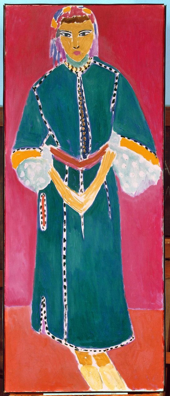 Zorah de pie (mujer marroquí) de Henri Matisse