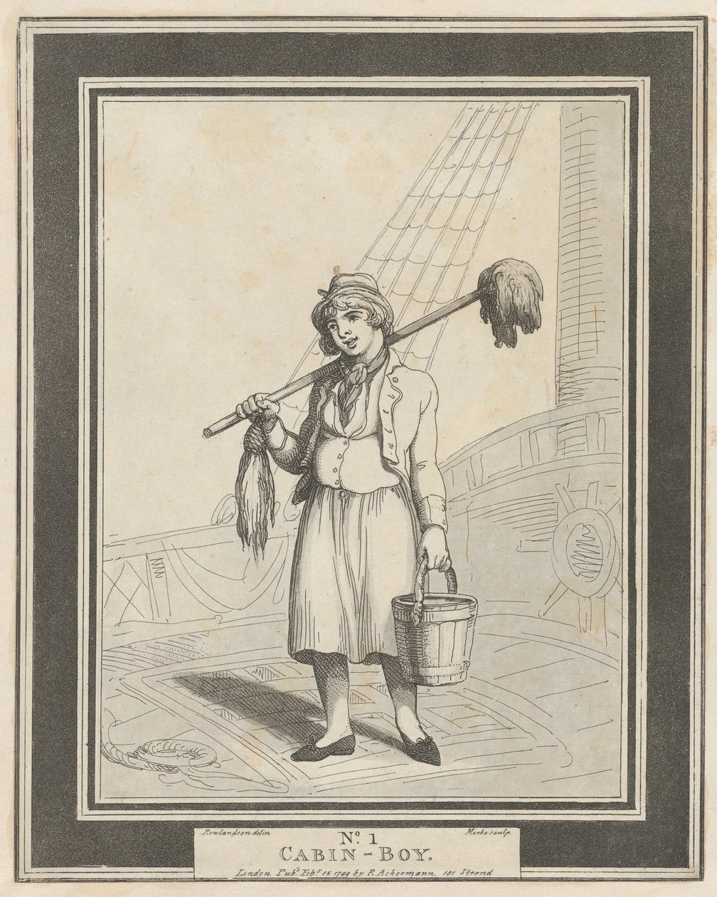 No. 1: Grumete, 15 de febrero de 1799 de Henri Merke