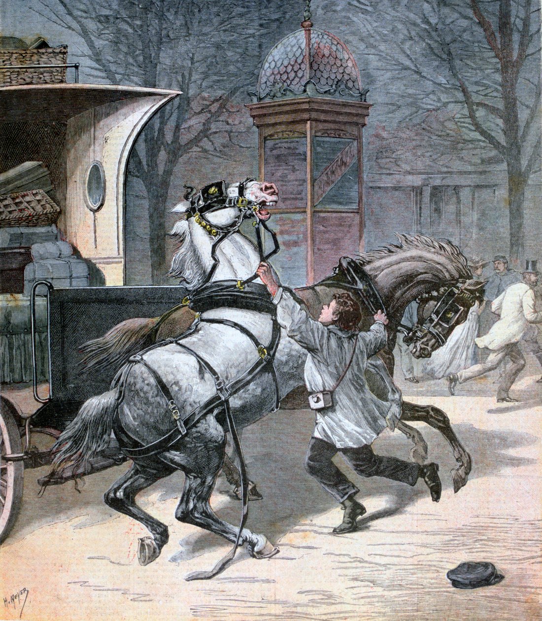 Un joven valiente, París de Henri Meyer