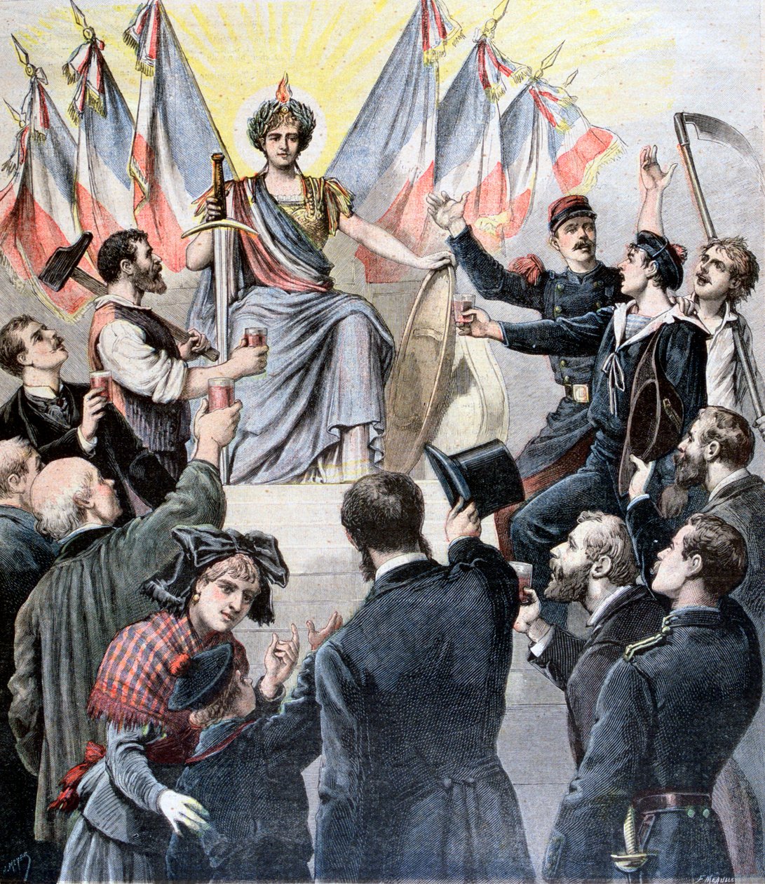 ¡Feliz Año Nuevo Francia! de Henri Meyer