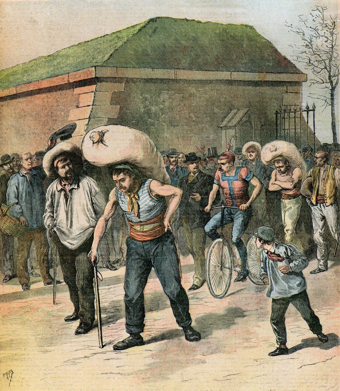 Los coltineurs apuestan de Henri Meyer