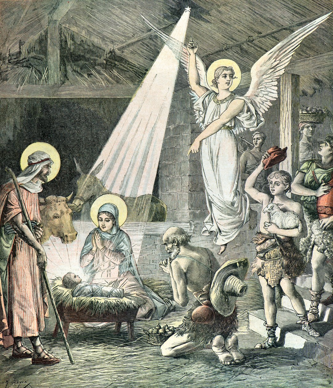 Nacimiento en Belén de Henri Meyer