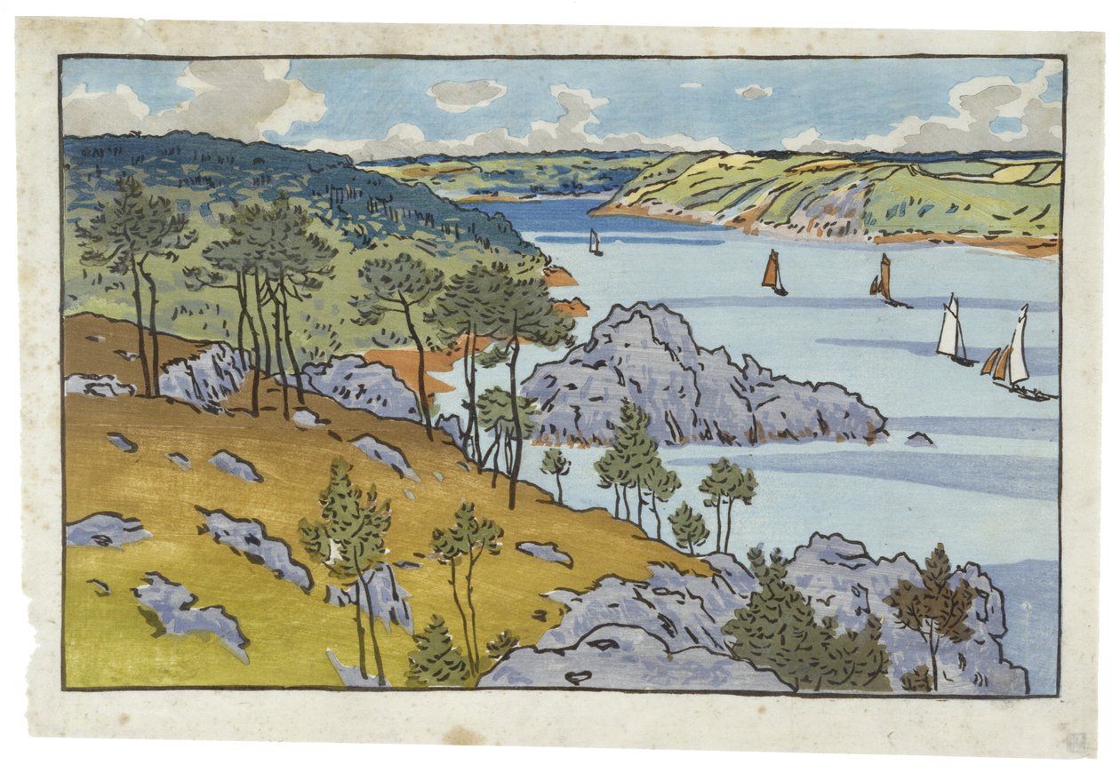 Boca del Trieux en Loguivy de Henri Rivière