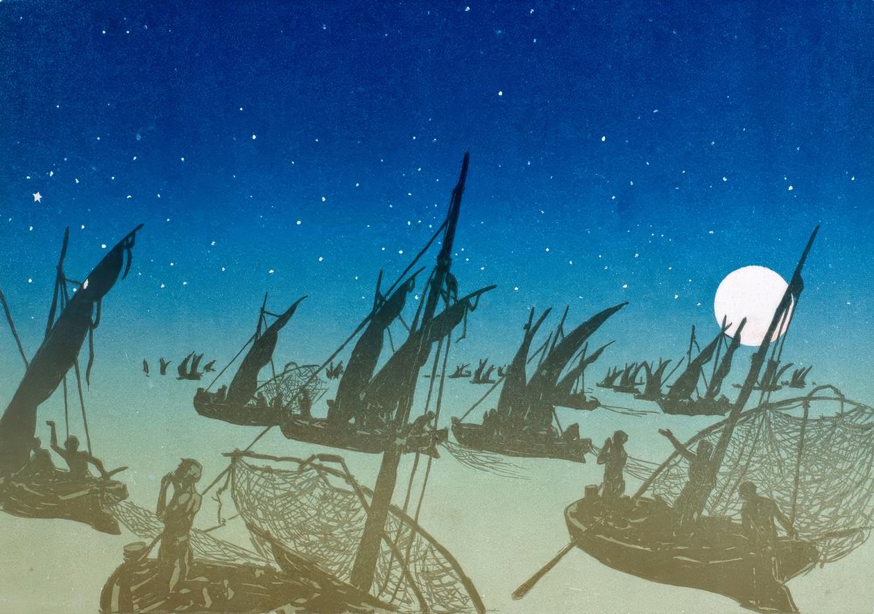 Los Pescadores de Henri Rivière