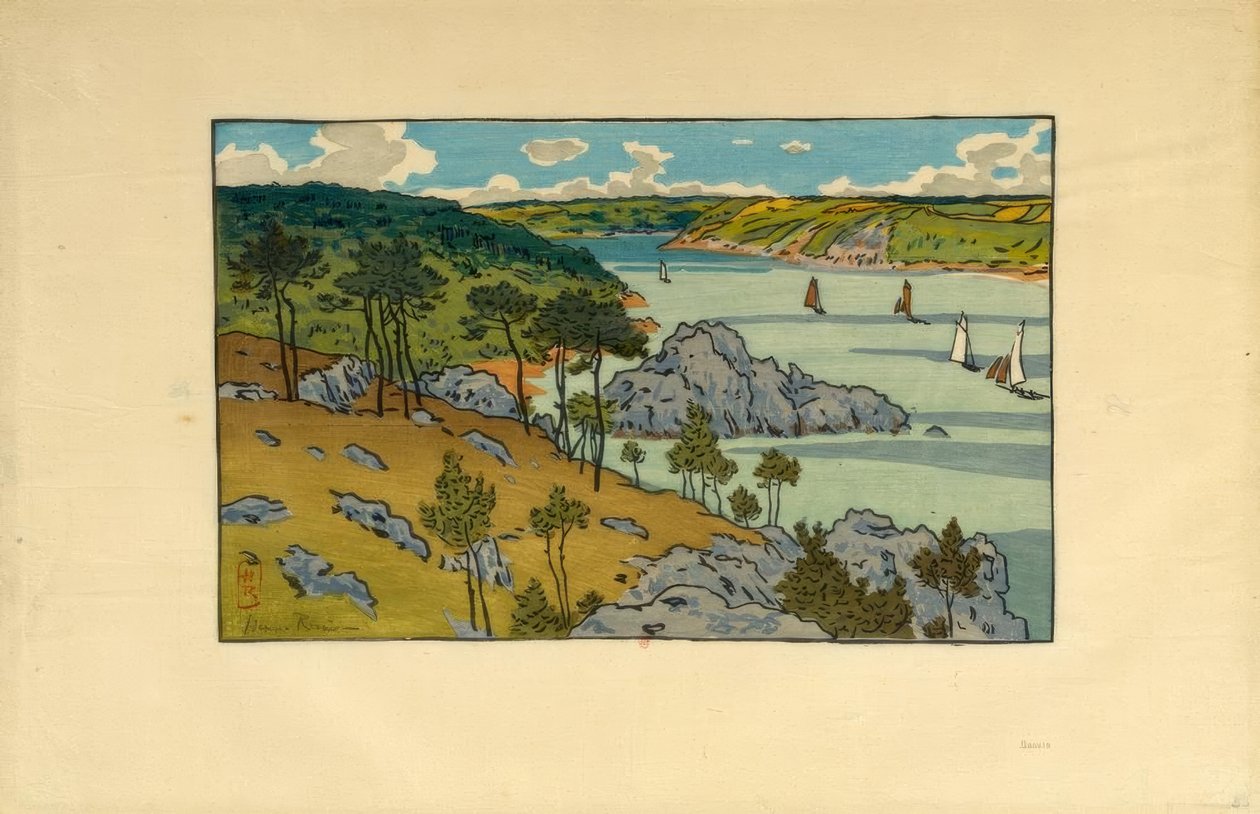 La desembocadura del Trieux (Loguivy) de Henri Rivière