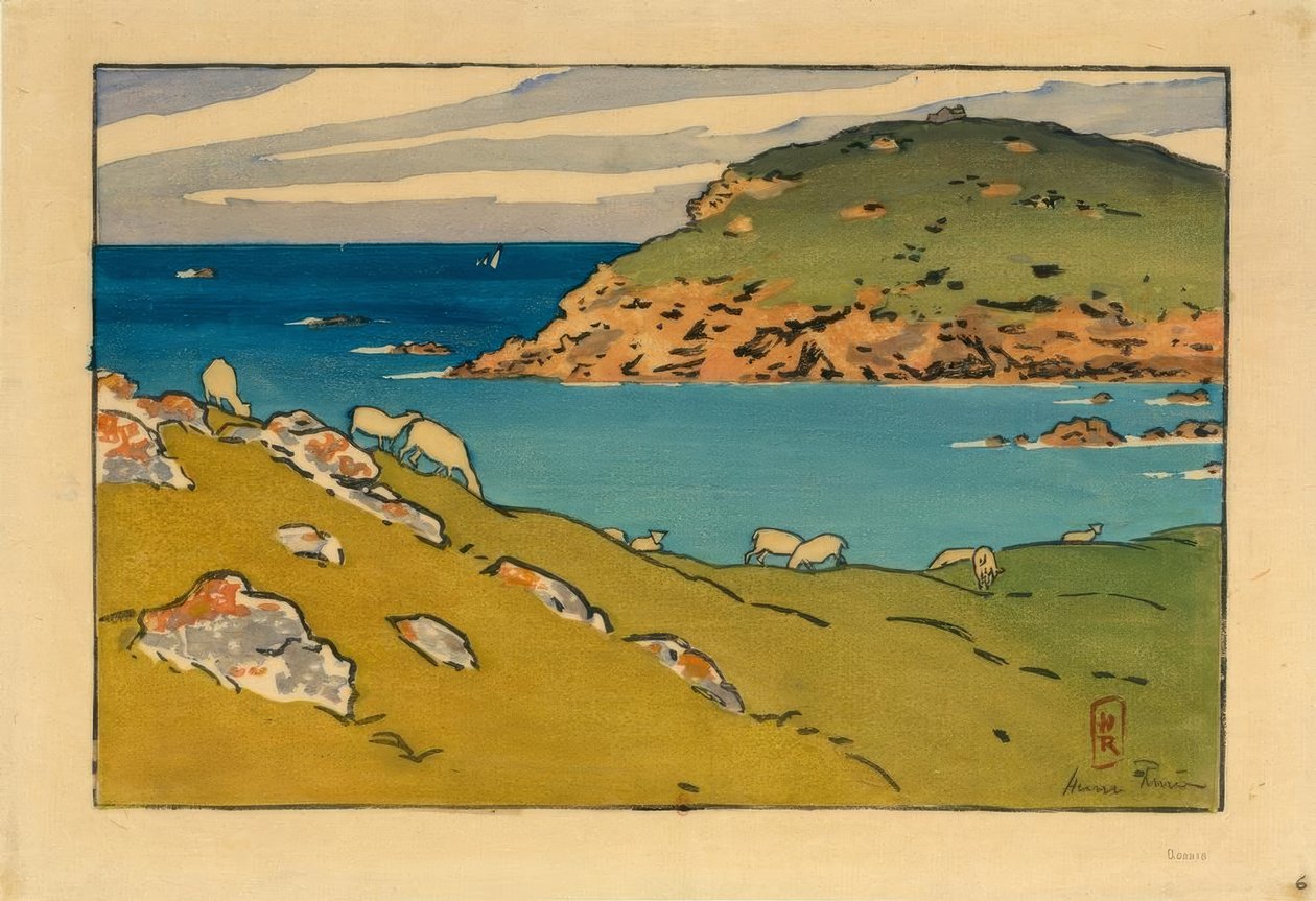La Garde-Guérin (Saint-Briac) de Henri Rivière