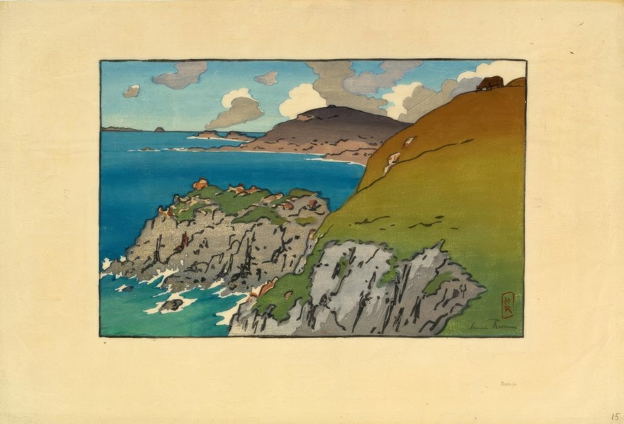 La Punta de la Haye (Saint-Briac) de Henri Rivière