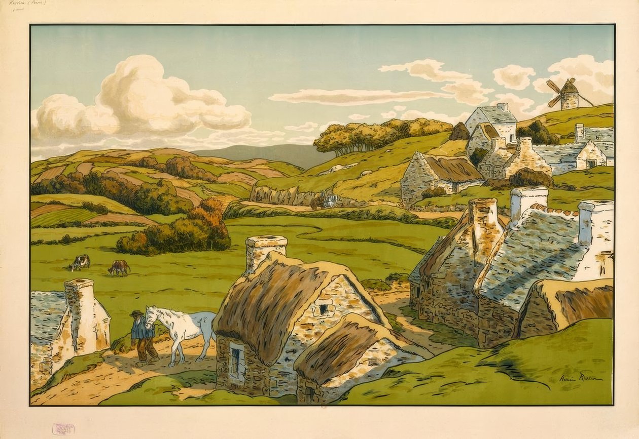 La aldea de Henri Rivière