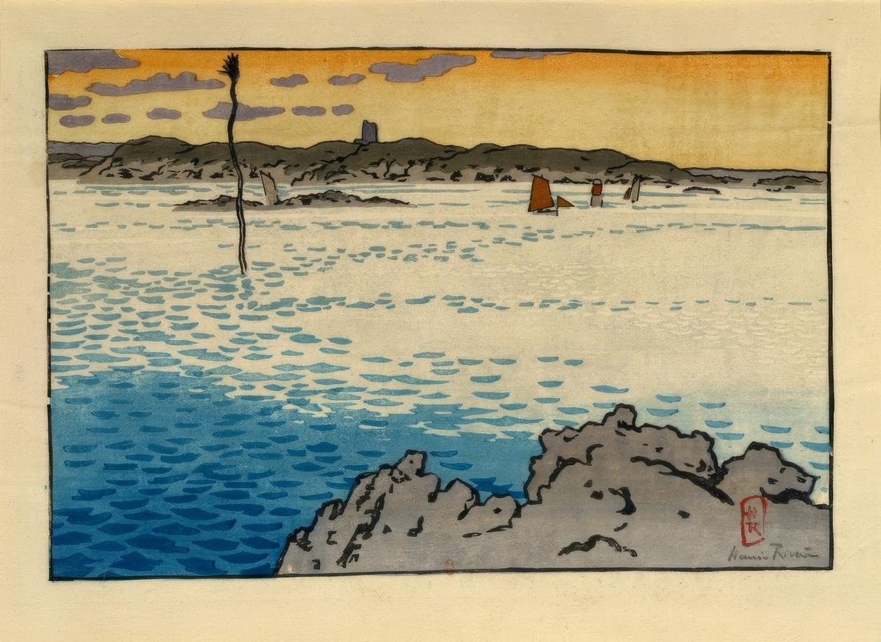 Les Ebihiens (Saint-Briac) de Henri Rivière
